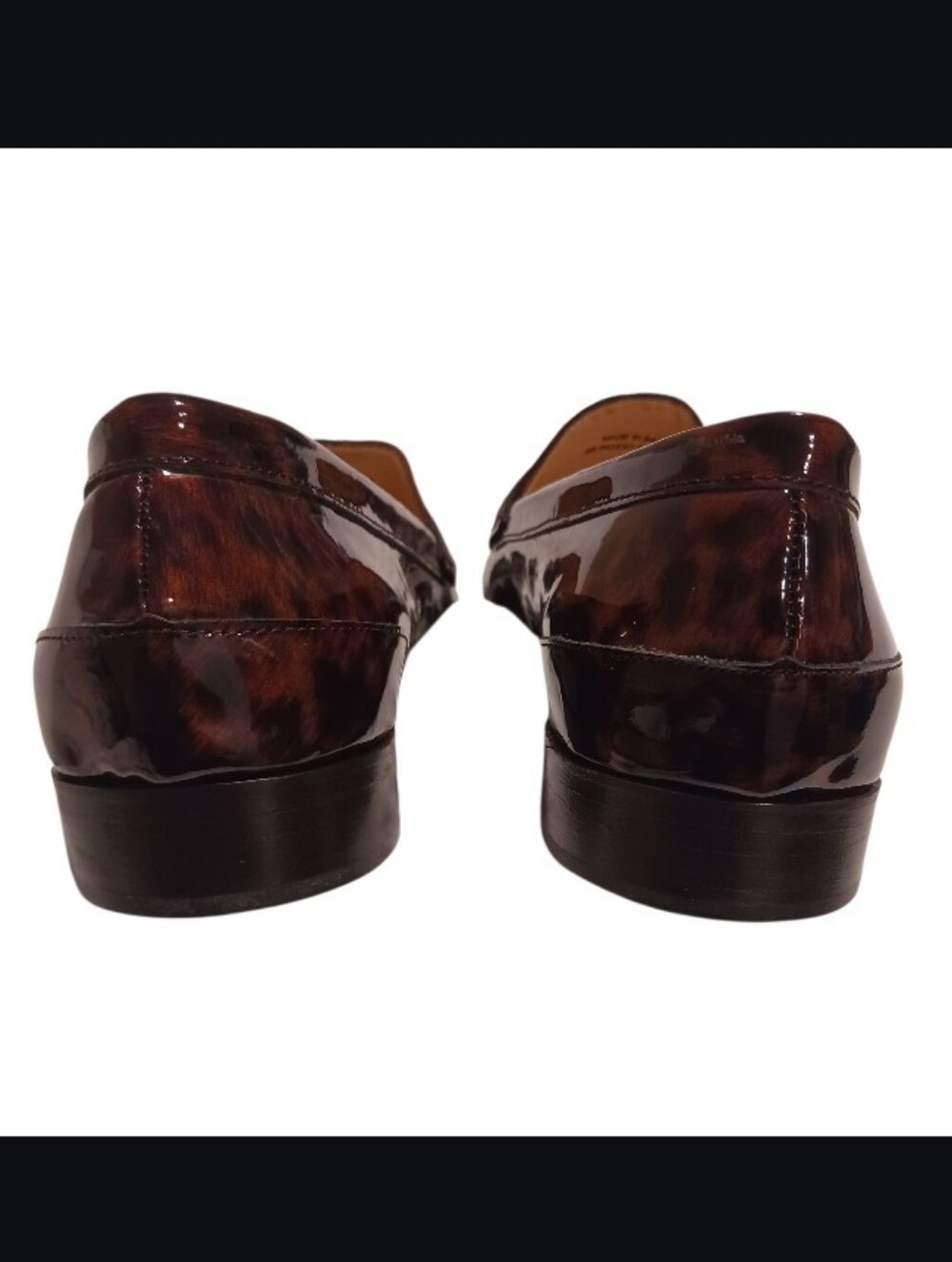 Cole Haan Tortoise Shell Patent Leather Loafer - Picture 7 of 12